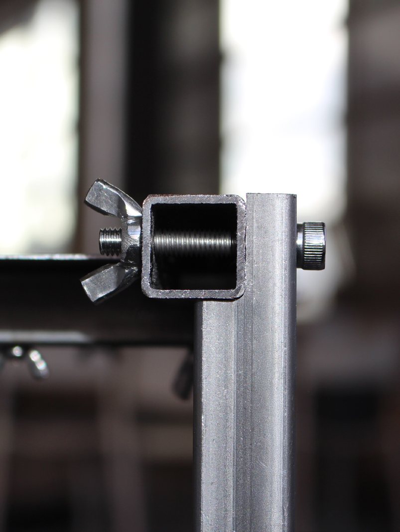 Lap joint modular shelf